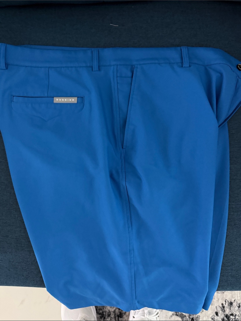 Dunning Men's Performance Chino Pants - Royal Blue